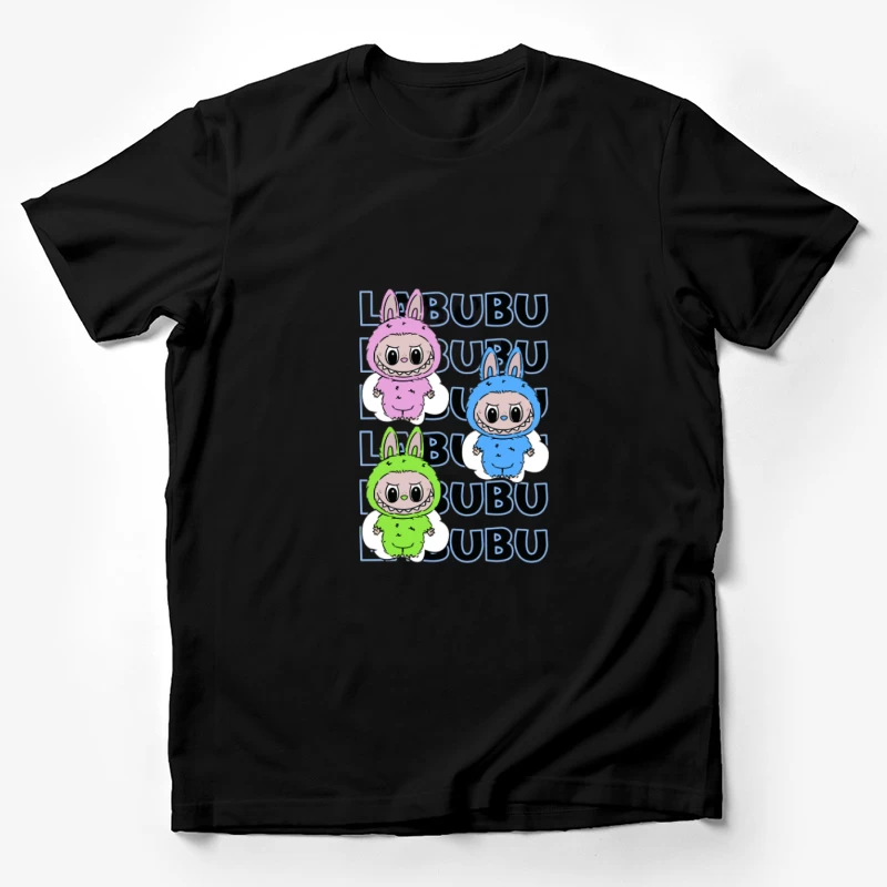 Bunte Lächeln von LiBubu Figuren Herren T-Shirt