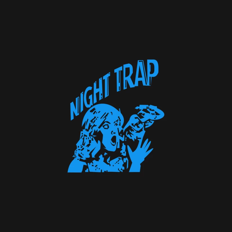 New Retro Night Trap Desk Mat