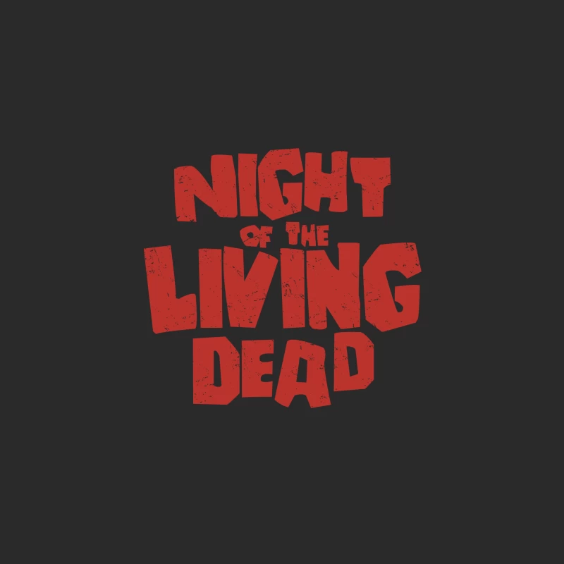 Iconic Horror Typography: Night of the Living Dead Baseball Cap