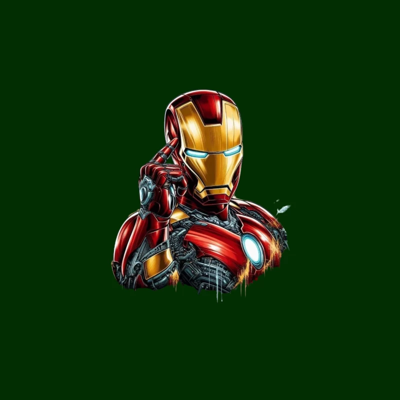 Iron Man Artwork Tapestry