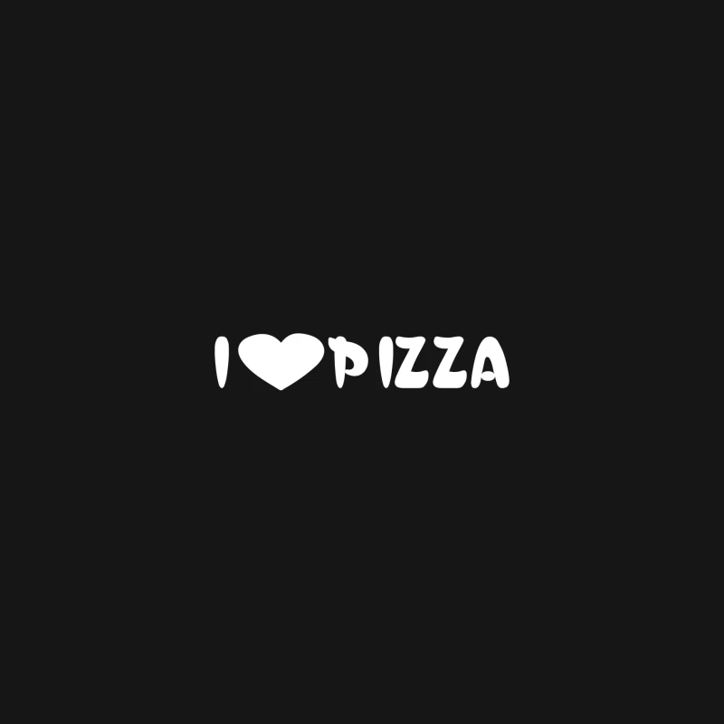 T-shirt avec motif 'I love pizza' Homme Manches Longues T-Shirt