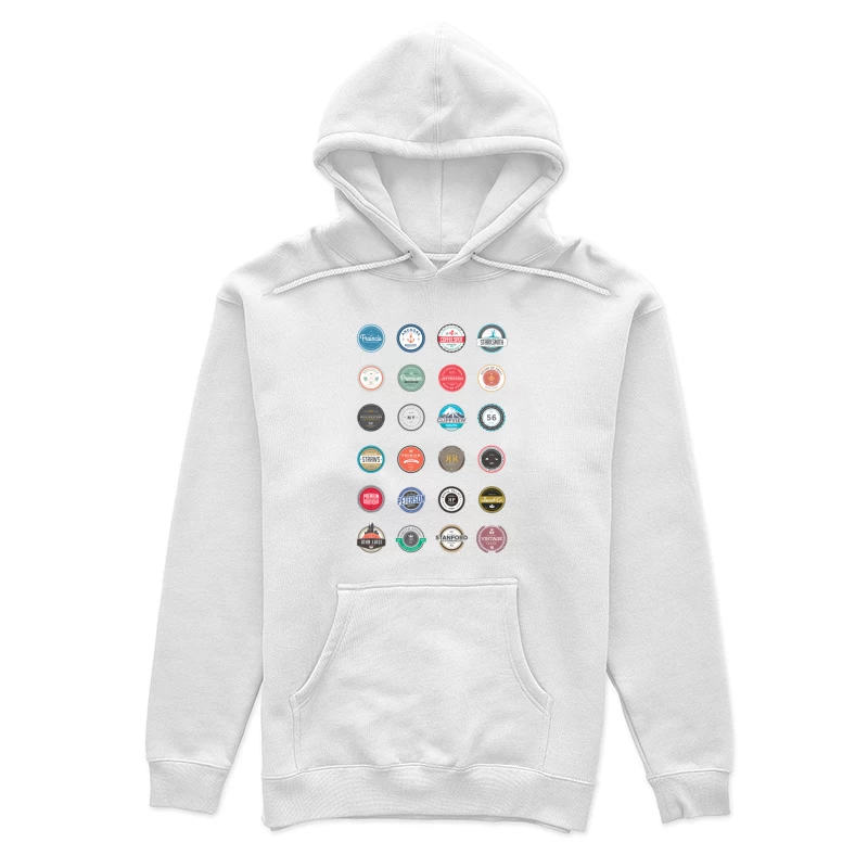 Vielseitige Vintage-Logo-Sammlung Damen Pullover Hoodie