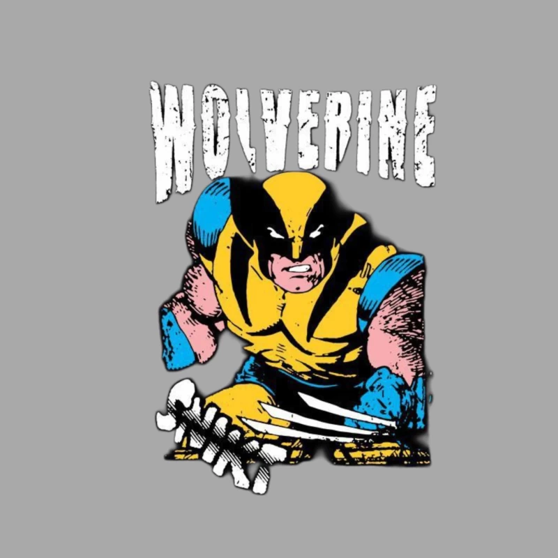 Comic Book Character - Wolverine Female Pullover Hoodie