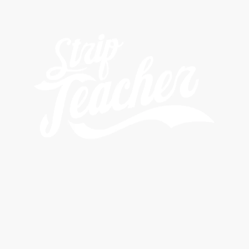 Strip Teacher Cotton Tote Bag