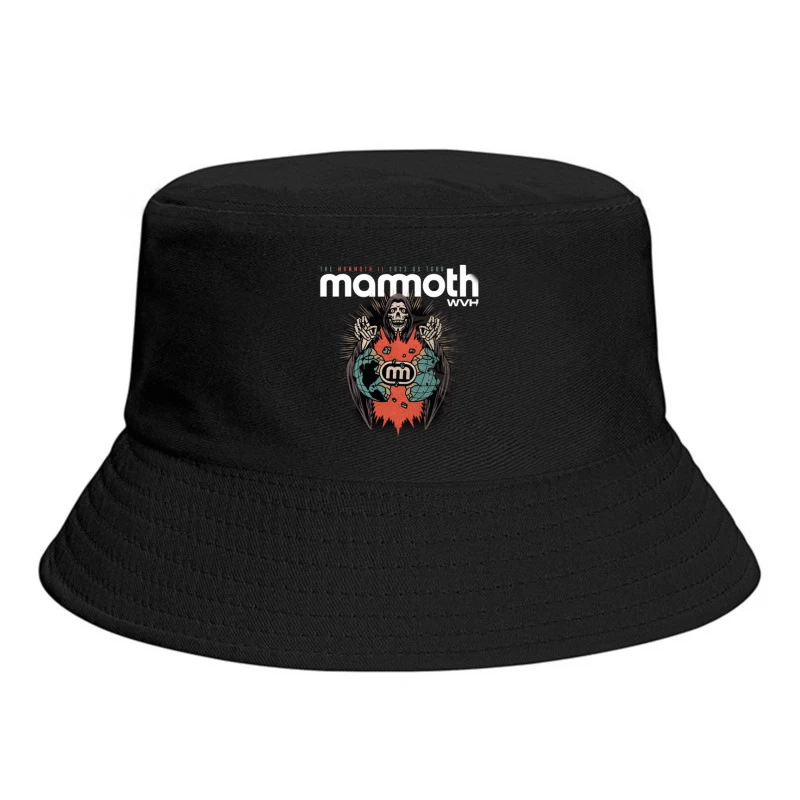 Mammoth Metal Festival 2023 Dark Gothic Poster Design Bucket Hat