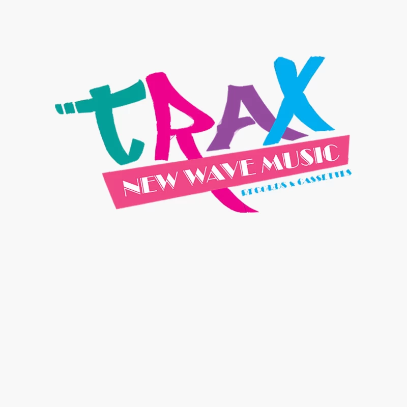 TRAX New Wave Music Cotton Tote Bag