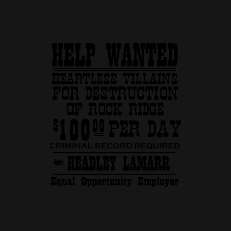 Blazing Saddles Wanted Poster Male Long Sleeve T-Shirt