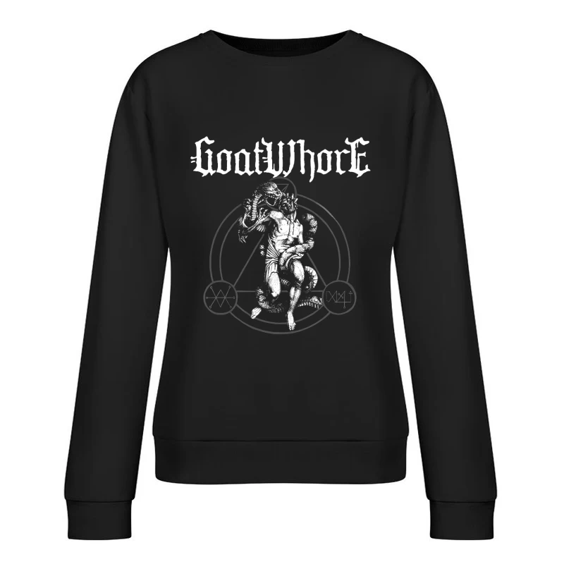 Goatwhore Serpent Soul Female Pullover Sweatshirt