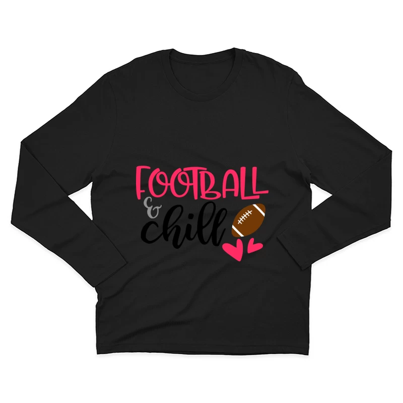 Football et détente Homme Manches Longues T-Shirt