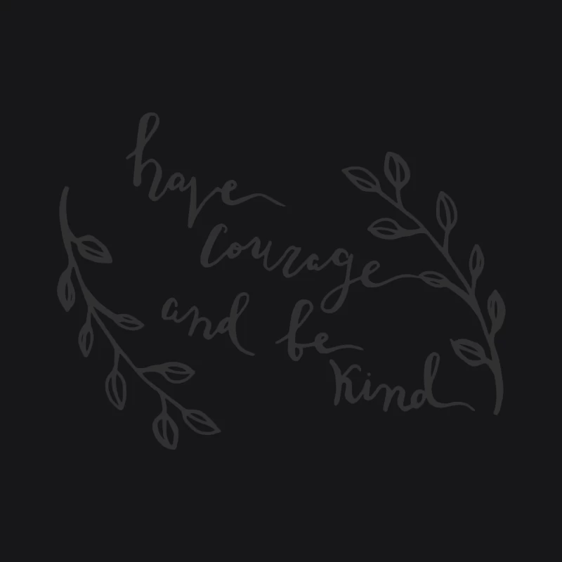 Citation inspirante avec courage et gentillesse Femme Sweat à capuche