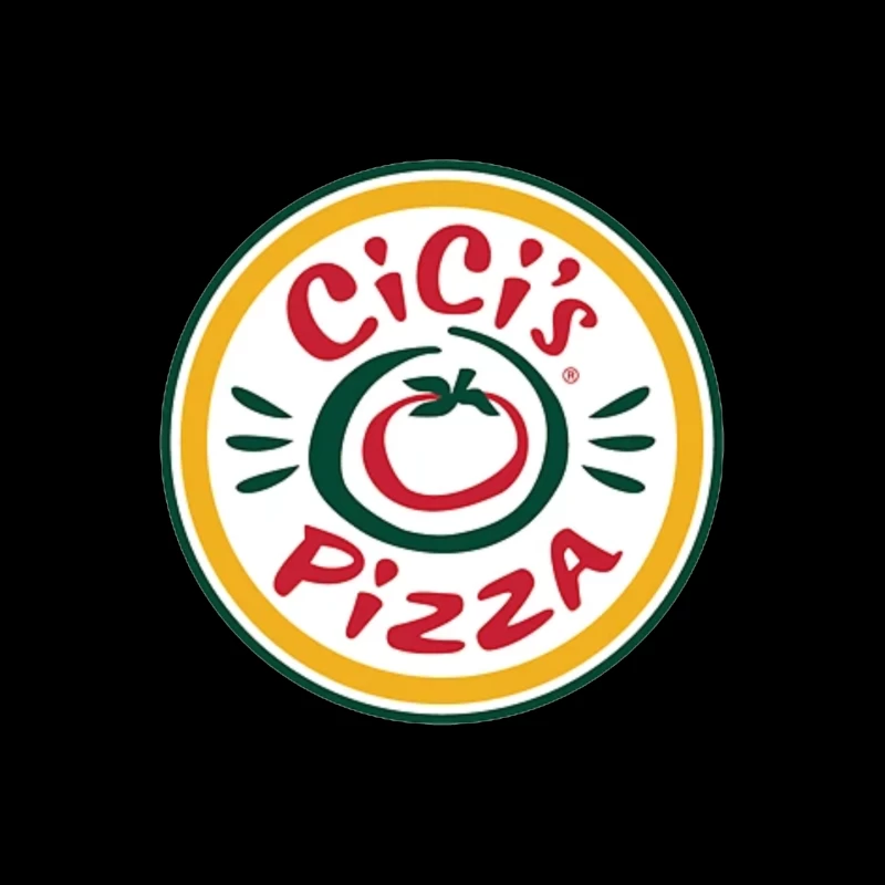 CiCi's Pizza Restaurant Chain Logo with Tomato Symbol Mouse Pad