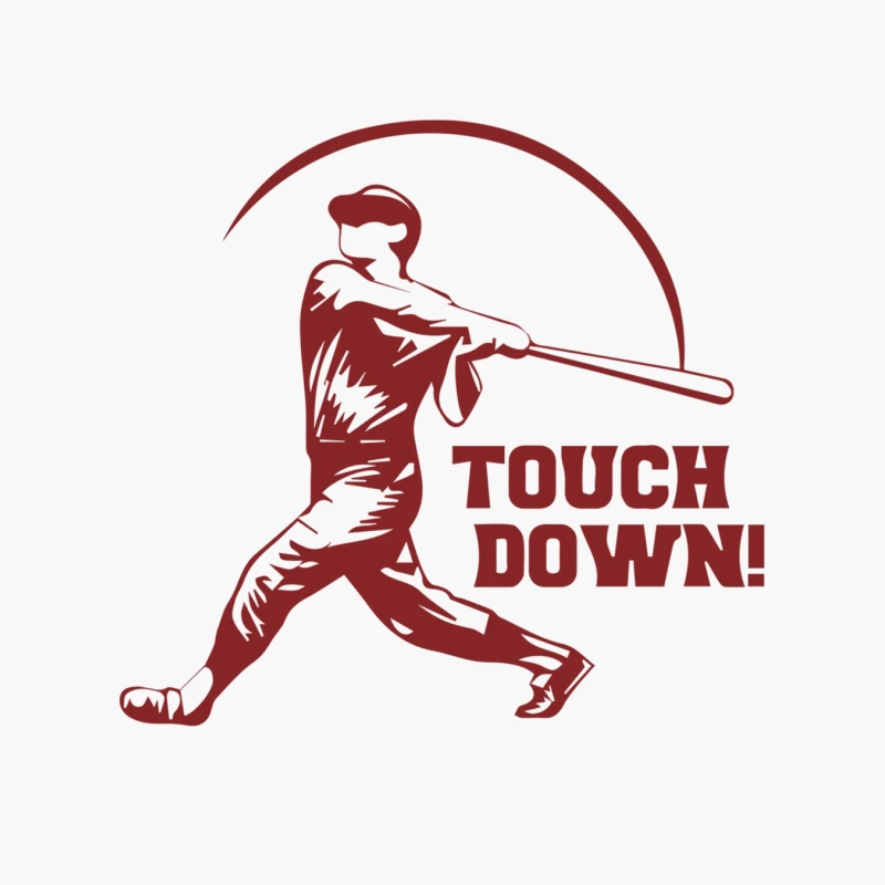 Touch Down Funny Cotton Tote Bag