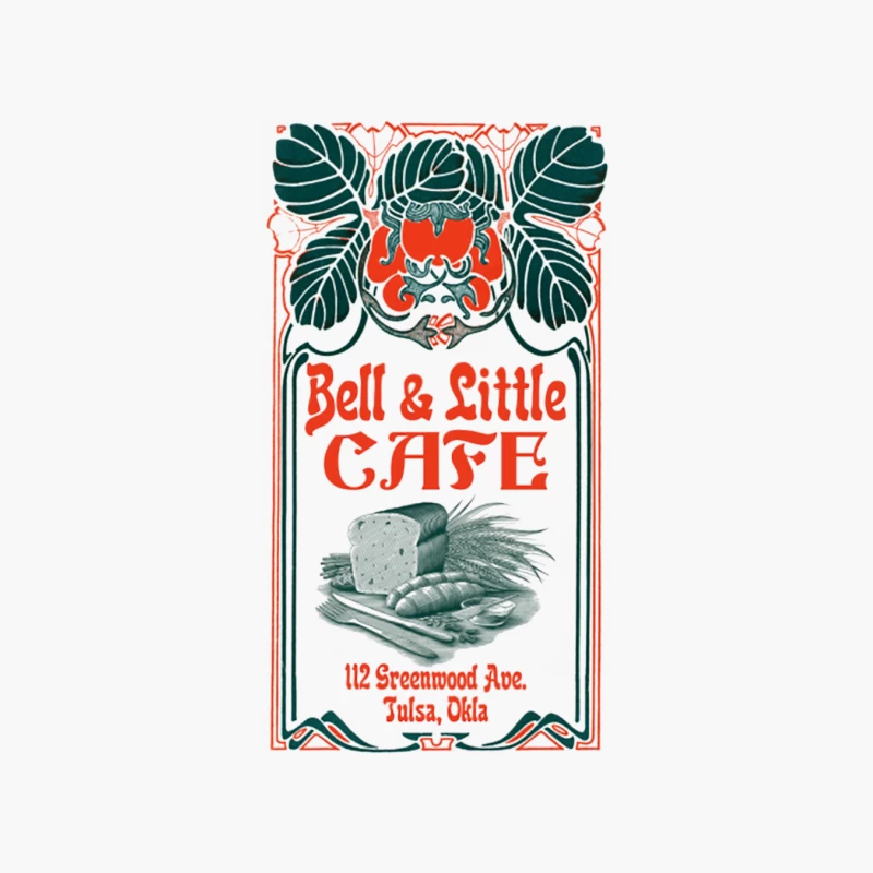 Bell and Little Cafe - Black Wall Street - Tulsa 1921 Cotton Tote Bag