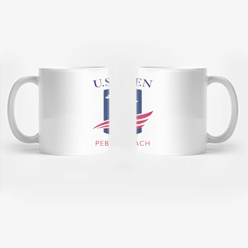 2019 US Open Golf Championship at Pebble Beach Logo Coffee Mug