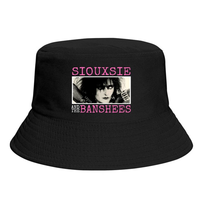 Siouxsie and the Banshees Gothic Punk Album Cover Bucket Hat