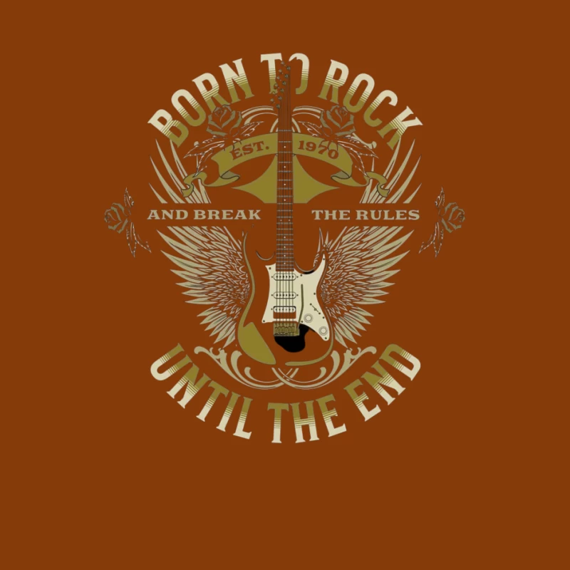 Born to Rock Graphic Tee Pin