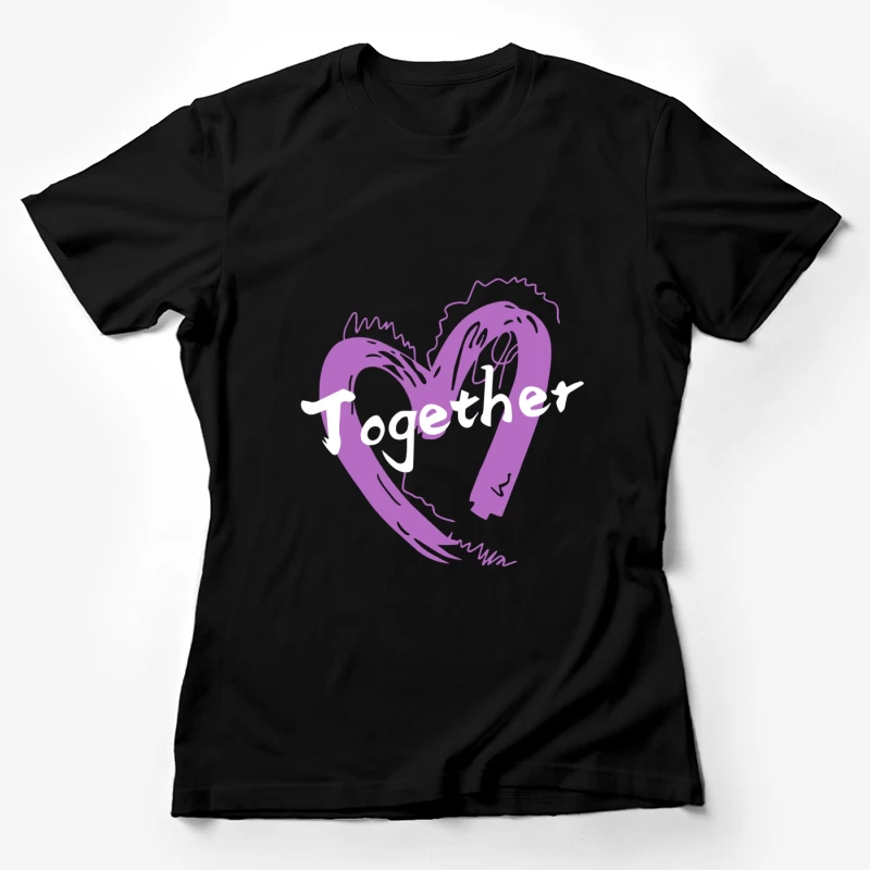 Gemeinsam in Liebe vereint Damen T-Shirt
