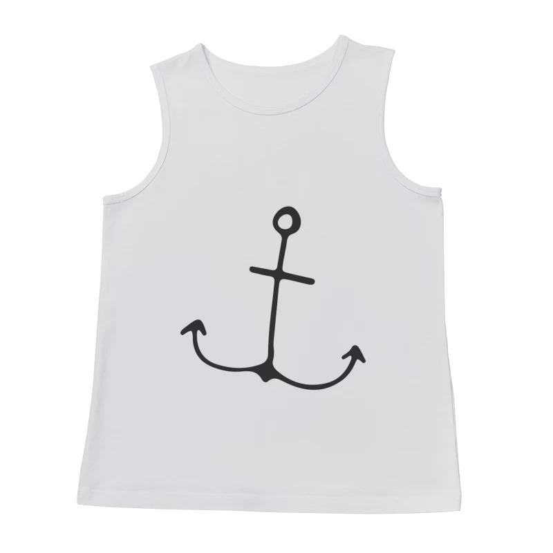 Symbole d'Ancre Marin Simple Homme Débardeur