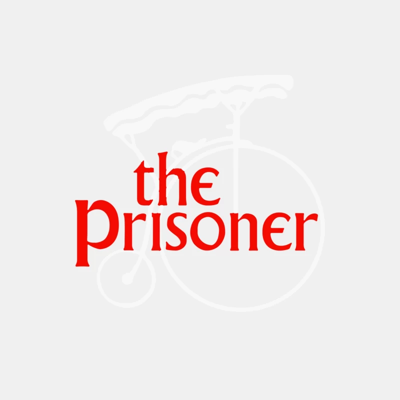 The Prisoner Number 6 Penny Farthing Male Tank Top