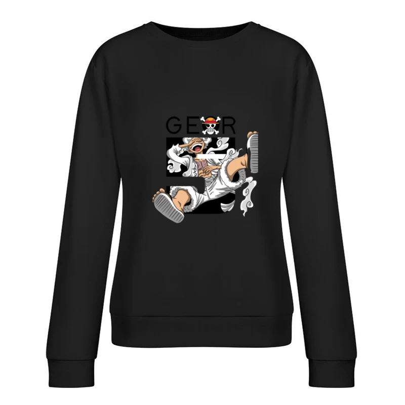 Risata selvaggia Gear Fifth Felpa pullover Donna