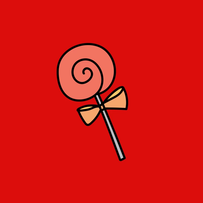Lollipop colorée avec nœud Homme Débardeur