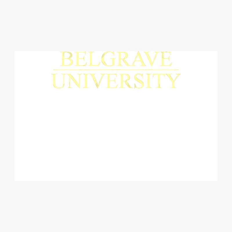 Belgrave University from, The Order Travel Mug