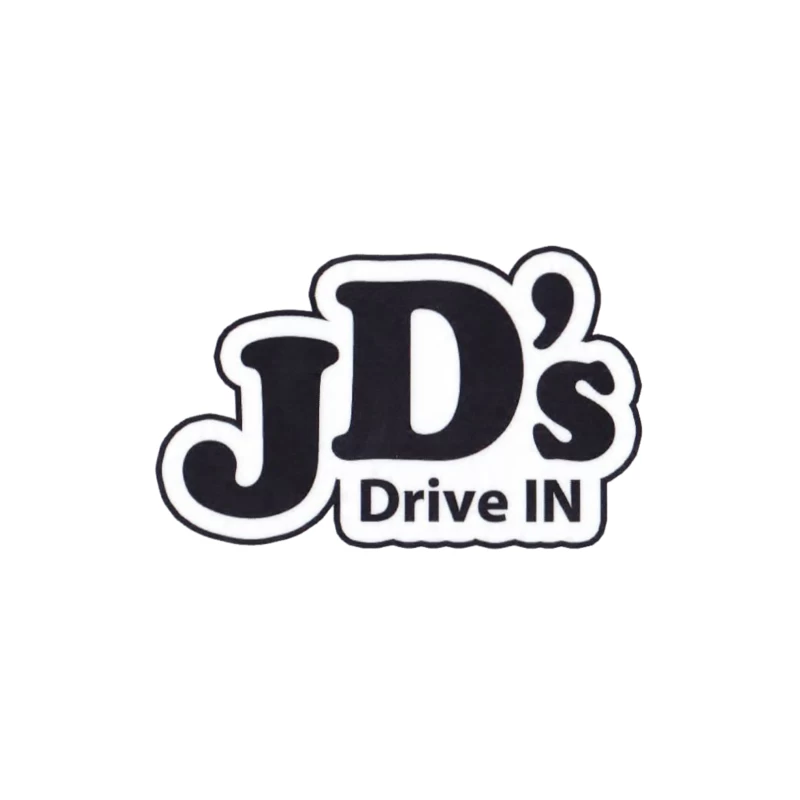 JD's Drive-In Desk Mat