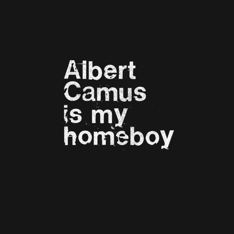 Albert Camus Is My Homeboy  Philosophy Geek Gift Desk Mat