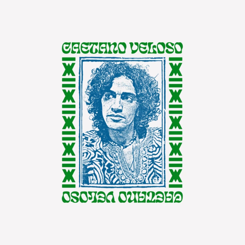 Caetano Veloso  Retro Original Fan Art Design Female T-Shirt