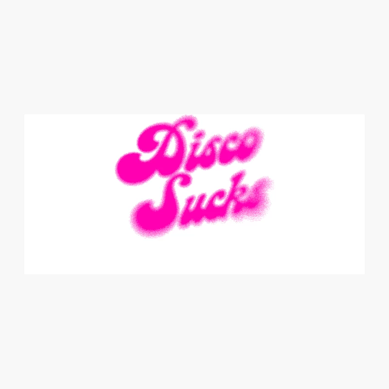 Disco Sucks  Retro Style Typography Design Coffee Mug