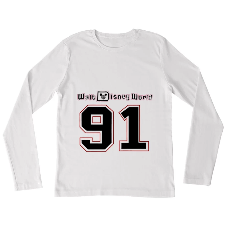 Walt Disney World 91 Design Damen Langarm T-Shirt