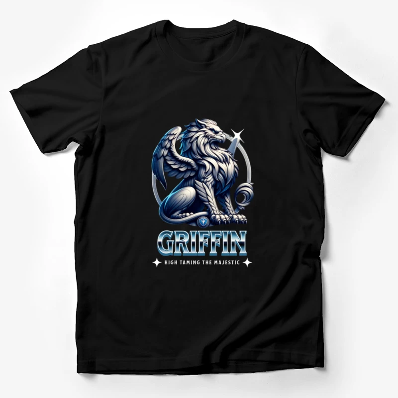 Majestätischer Greif-Logo mit Flügeln Herren T-Shirt