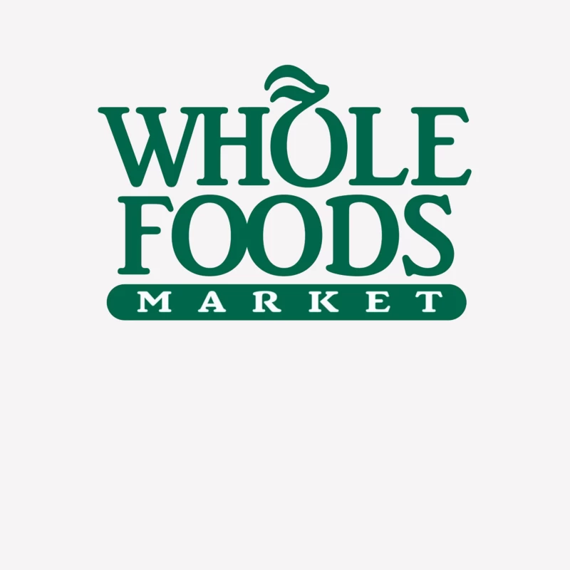 Whole Foods Market Green Corporate Logo Female T-Shirt