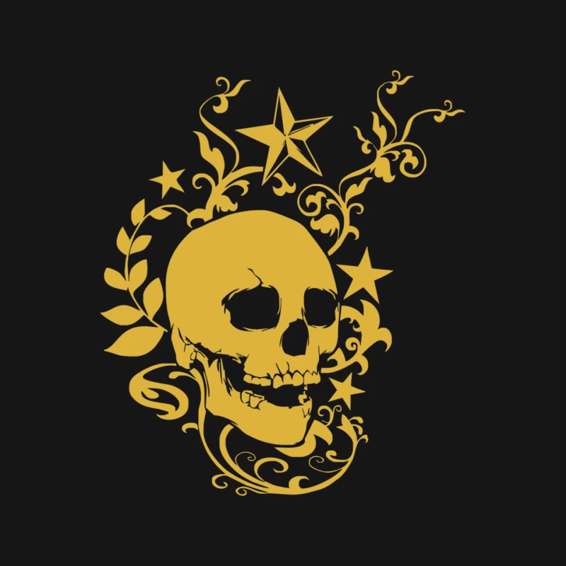 Totenkopf Skull Vintage Rock Classic Old Biker Star Retro Punk Mouse Pad