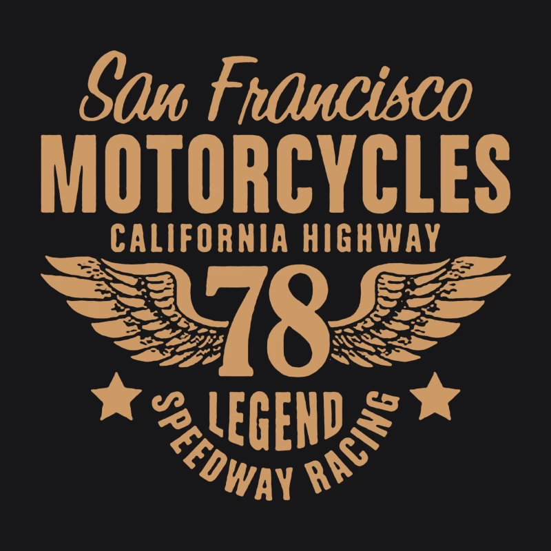 San Francisco Motorräder Legende Herren Pullover Hoodie