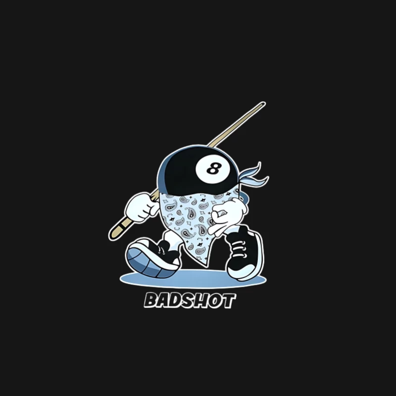 Personnage de Billard Cool Homme Manches Longues T-Shirt