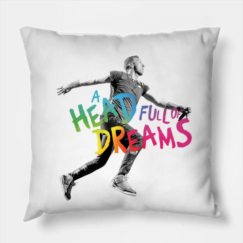 Coldplay A Head Full of Dreams Throw Pillow