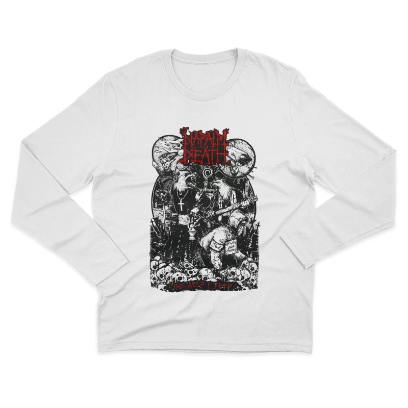 Napalm Death The Wolf I Feed Male Long Sleeve T-Shirt