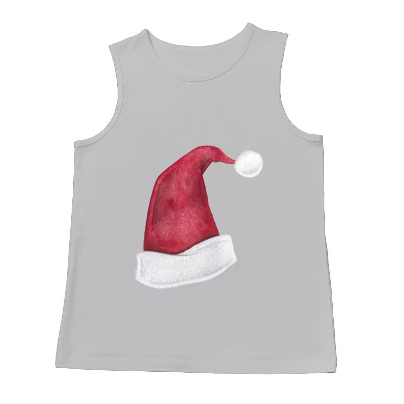 Chapeau de Noël classique rouge Homme Débardeur