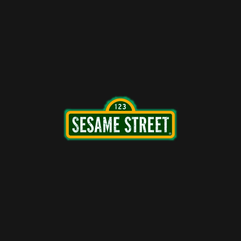 12 SESAME STREET Desk Mat