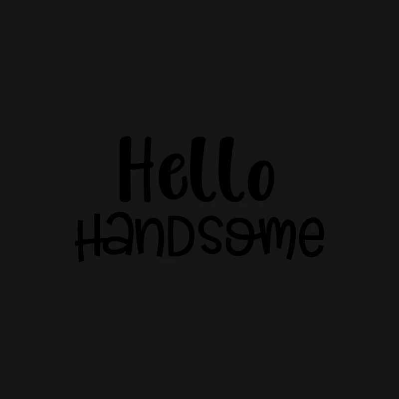 Message charmant en typographie amusante Homme Manches Longues T-Shirt