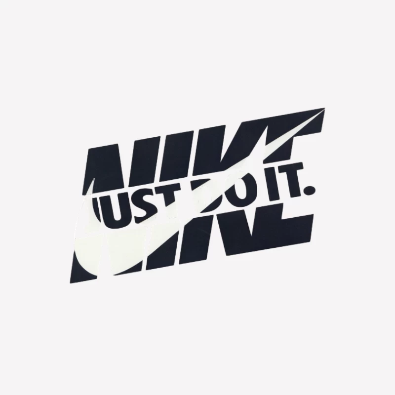 Nike-Logo mit Slogan Herren T-Shirt