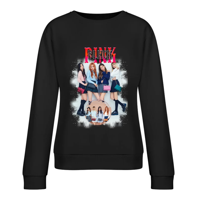 K-pop Girl Group Fashion Female Pullover Sweatshirt
