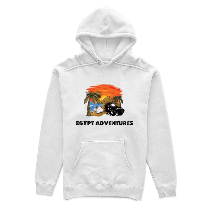 Ägypten-Abenteuer bei Sonnenuntergang Damen Pullover Hoodie