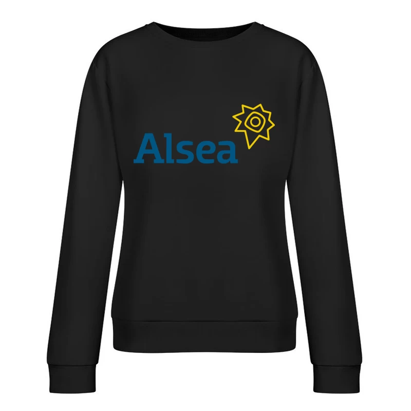 de alsea restaurant logo Female Pullover Sweatshirt