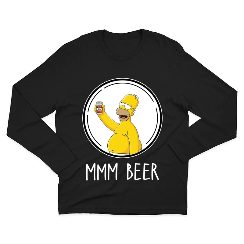 mmm beer Male Long Sleeve T-Shirt