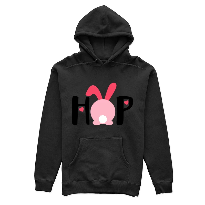 Lapin adorable avec des oreilles roses Femme Sweat à capuche