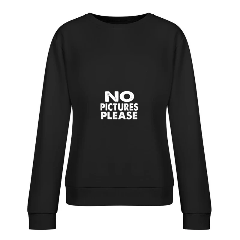 Aucune photo, s'il vous plaît Femme Sweat-shirt à enfiler