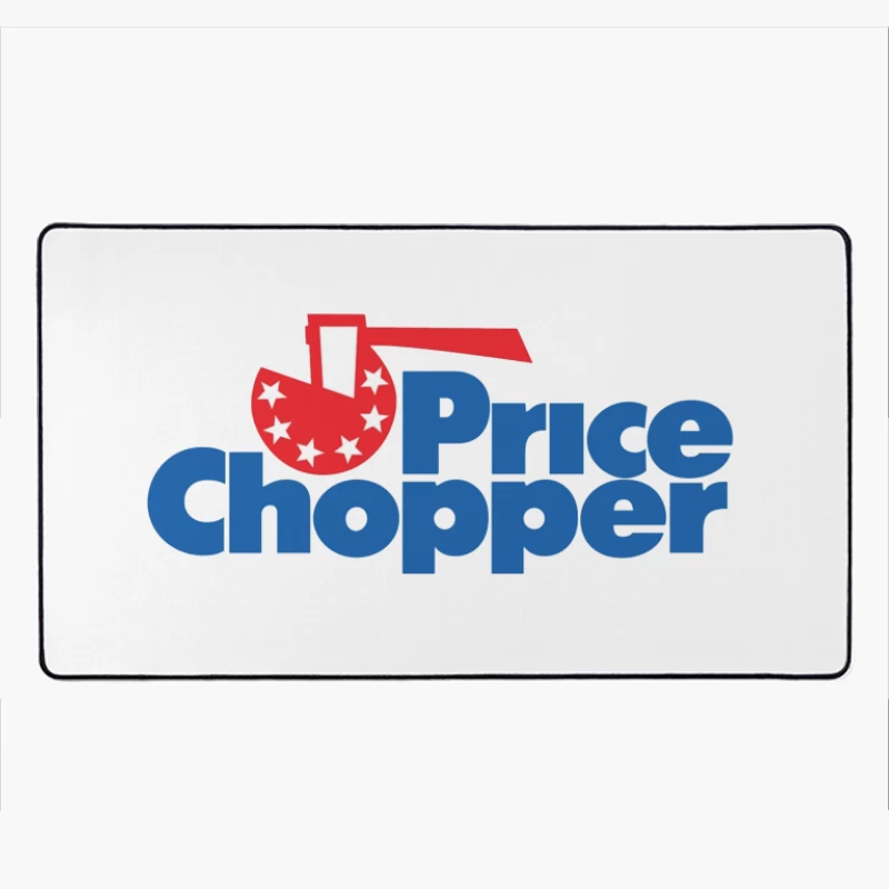 Price Chopper Supermarket Retail Logo Design Desk Mat