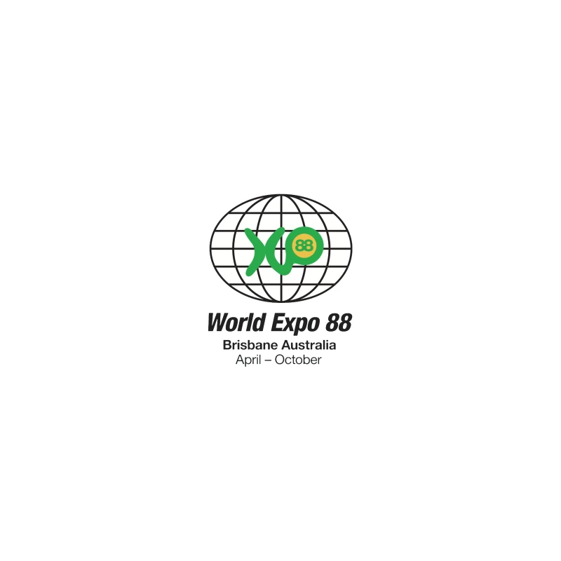 World Expo 88 Brisbane Australia Logo Travel Mug